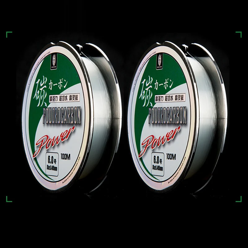 ZUKIBO Fluorocarbono japonés – Hilo invisible para surfcasting - imagen 2