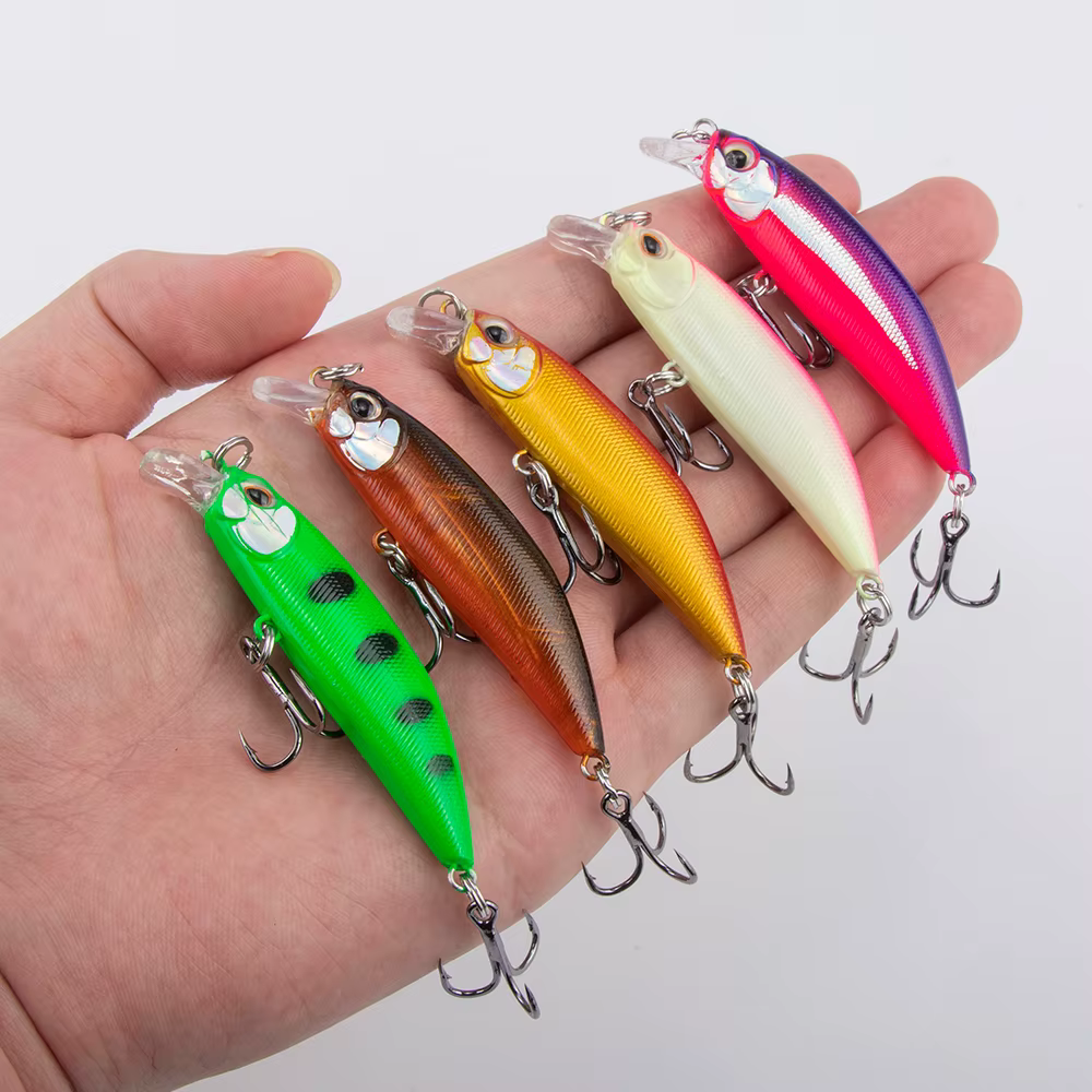 Crankbait Minnow hundente – Señuelo duro para pesca en agua salada - imagen 2