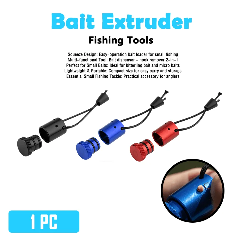 Dispensador de cebo de pesca de precisión jooyoo con diseño portátil