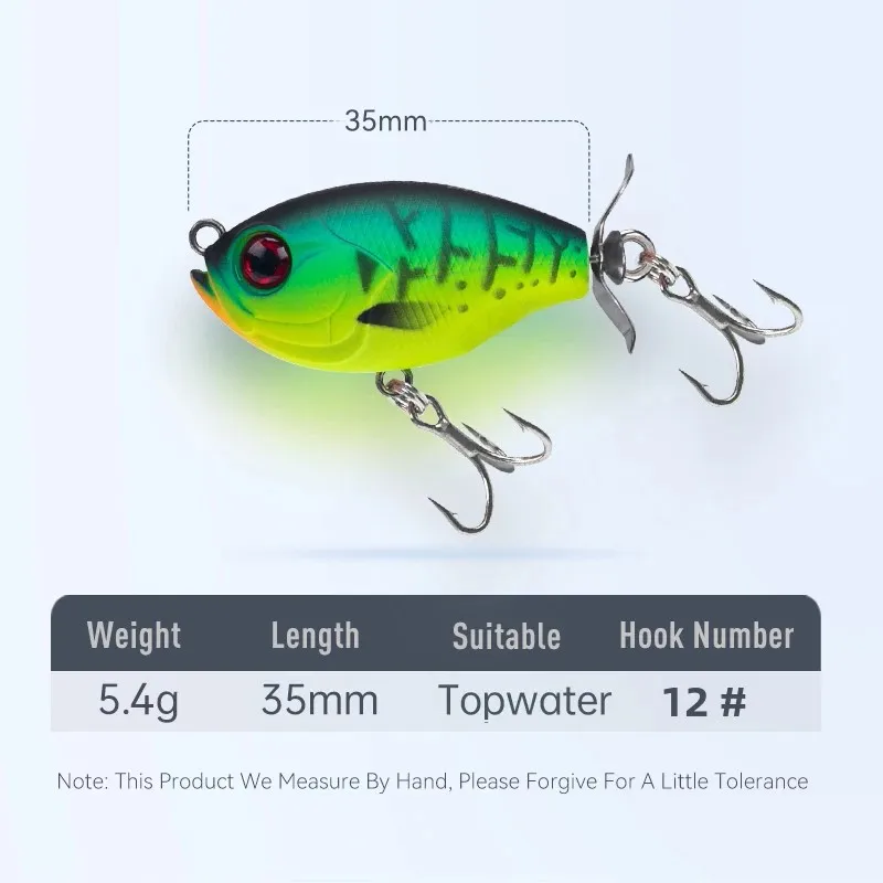 Kingdom Whopper Plopper Señuelo Topwater Flotante para Lucio - imagen 5