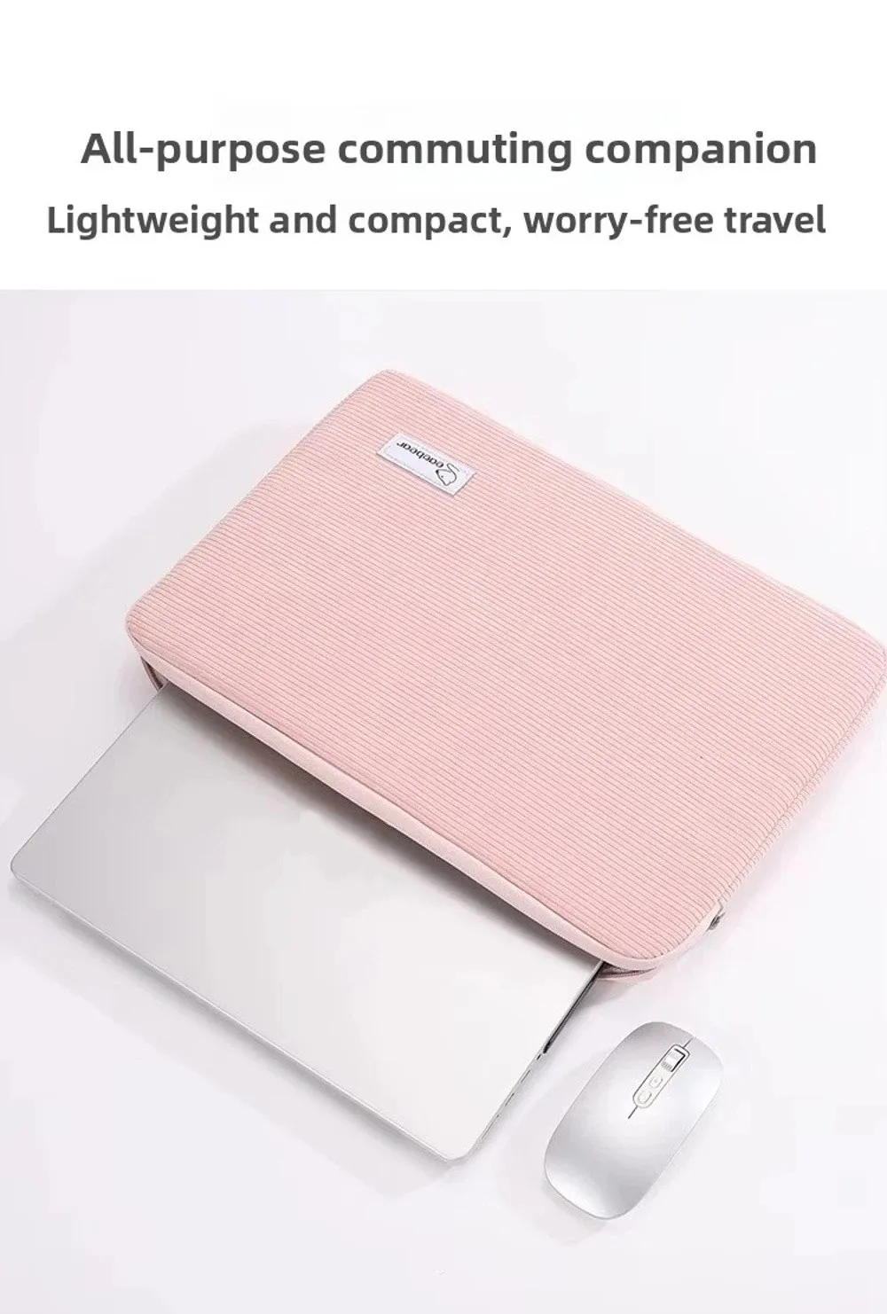 Detalle del tejido y la funda