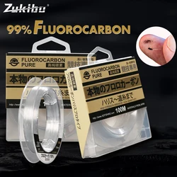 ZUKIBO Líder Fluorocarbono Invisible – Resistente