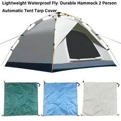 Cubierta impermeable para hamaca ligera y duradera, automática