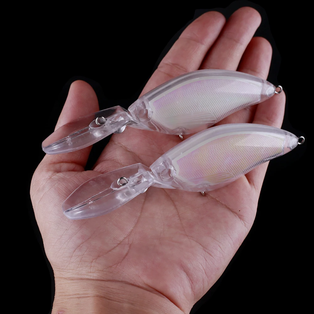 Vista frontal del crankbait Dr.Holife mostrando la pala