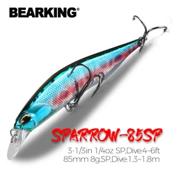Bearking Minnow 85mm 8g – Señuelo hundido profundidad media
