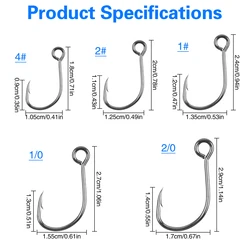 Anzuelos inline para cucharas, senuelos giratorios y vinilos