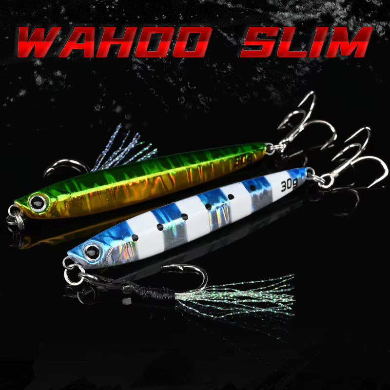 AllBlue Wahoo Slim Metal Jig para pesca en mar - imagen 3
