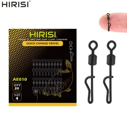 Hirisi AE010 giratorios con clip snap rápido para carpa