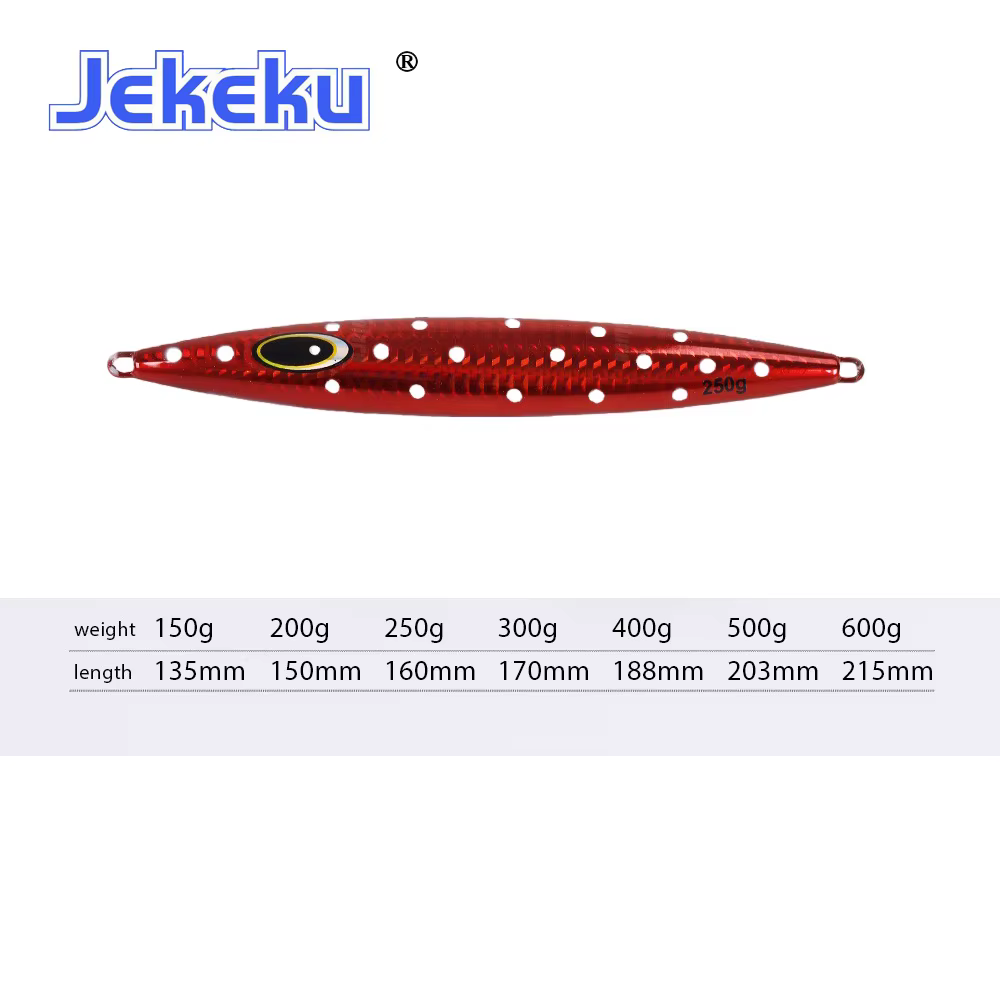 Señuelo Metálico JEKEKU para Pesca en Fondo - imagen 3