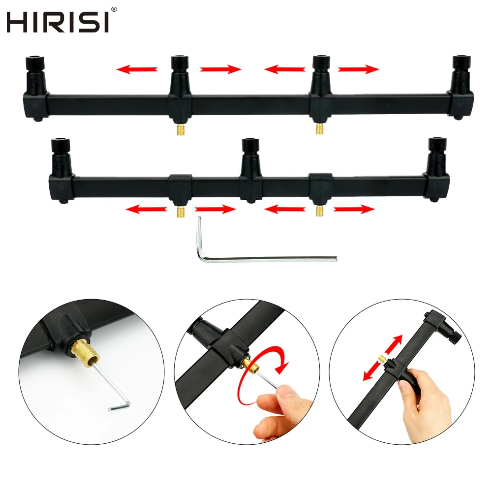 Soporte de Cañas de Aluminio Hirisi – para pesca deportiva - imagen 3