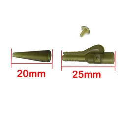 Clips de plomo para carpa: kit seguridad resistente y cambio rápido