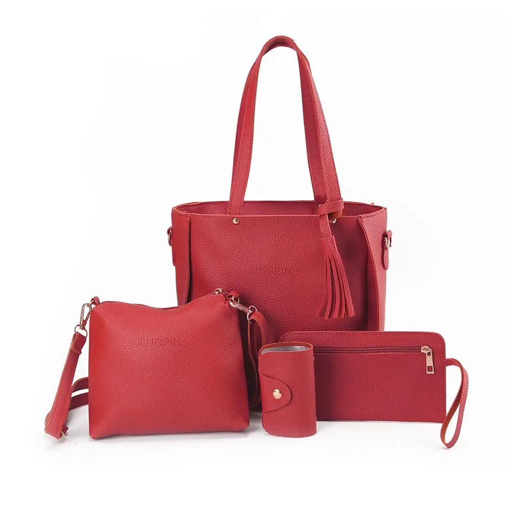Bolsos de cuero cruzados portátiles de hombro estilo moderno - imagen 4