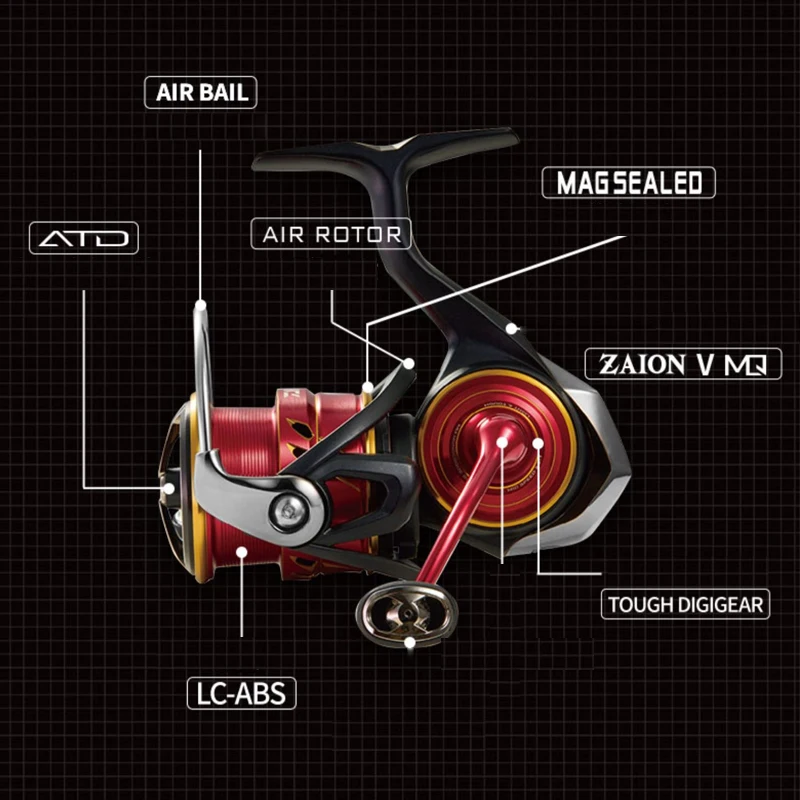 Vista general del carrete DAIWA SALAMANDURA FC LT