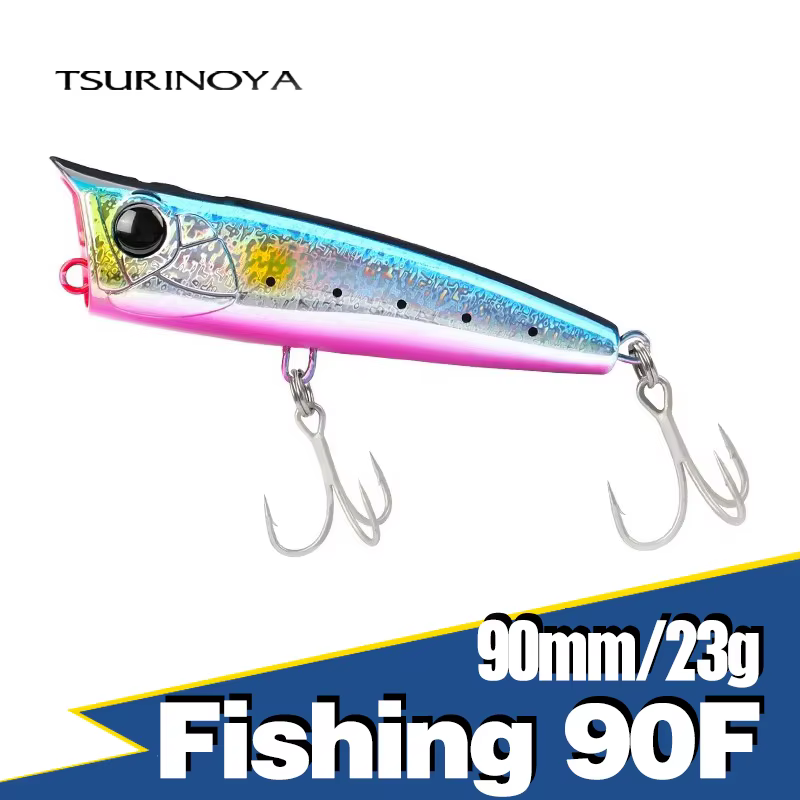 Popper Tsurinoya Dasher 90F agua salada