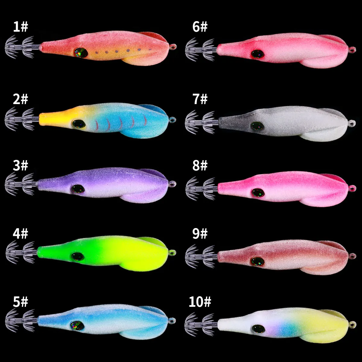 Señuelo de Calamar y Pulpo 9cm – Simulación para Lubina y Lucio - imagen 3