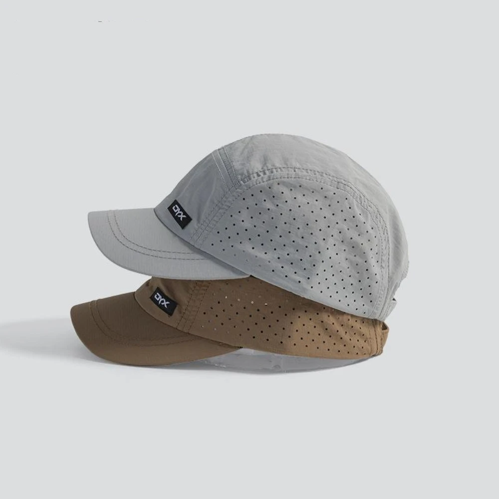 Gorra Snapback Retro de Ala Corta Hombre – Malla y Secado Rápido - imagen 3