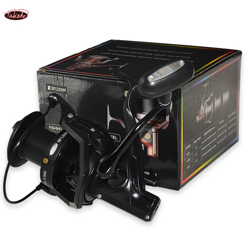 Carrete Spinning Takedo AS01 Arrastre 15KG para Carpa y Jigging - imagen 5