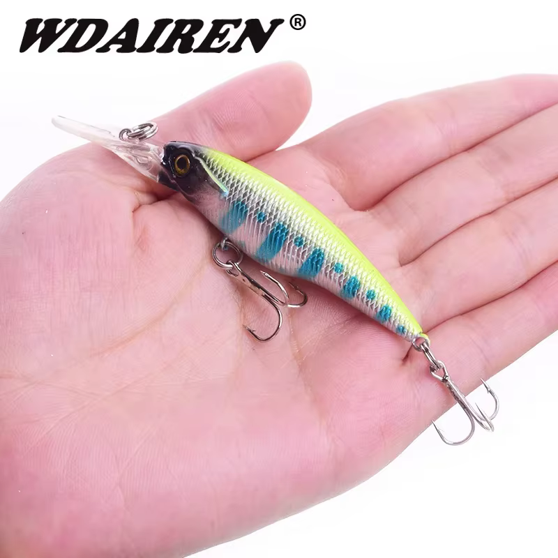 WDAIREN Minnow 80mm Wobbler para lucio - imagen 5