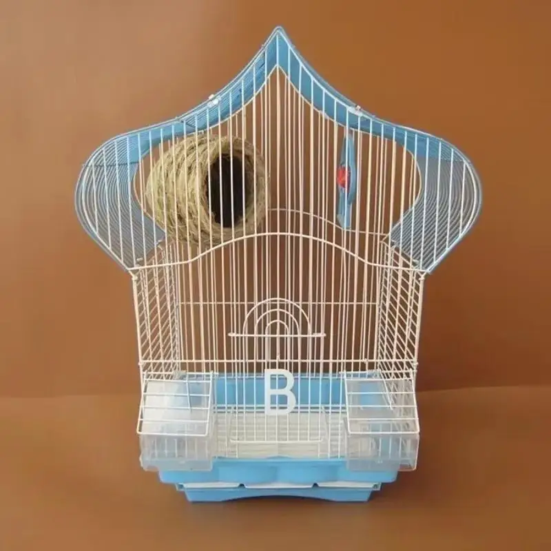 Nido colgante de hierba para loros y aves casita para dormir - imagen 5