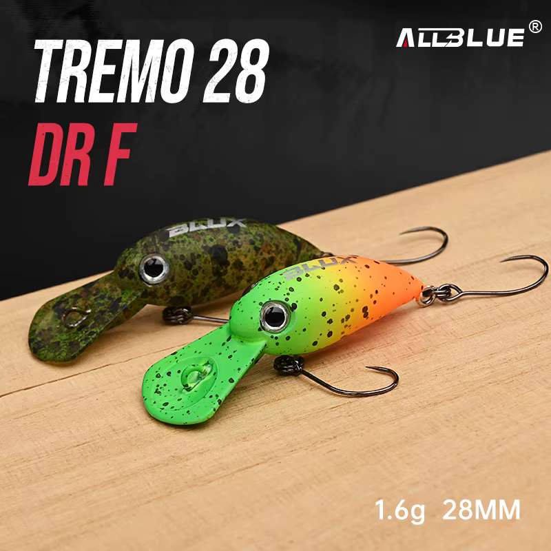 Wobbler Minnow flotante ALLBLUE Crankbait para trucha y lubina