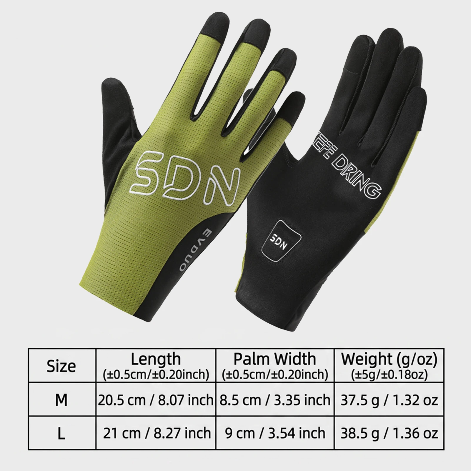 Guantes de ciclismo de verano con protección solar y antideslizantes - imagen 3