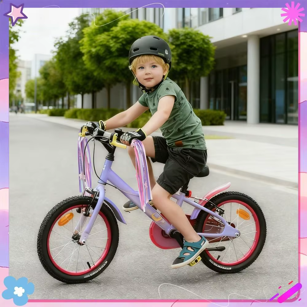 Cintas Brillantes Decorativas para Manillar de Bicicleta – Borlas Coloridas - imagen 5