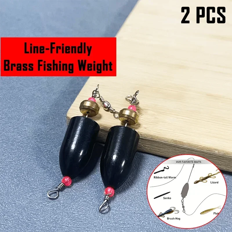 Plomos de pesca tipo bala para Carolina/Texas Rig