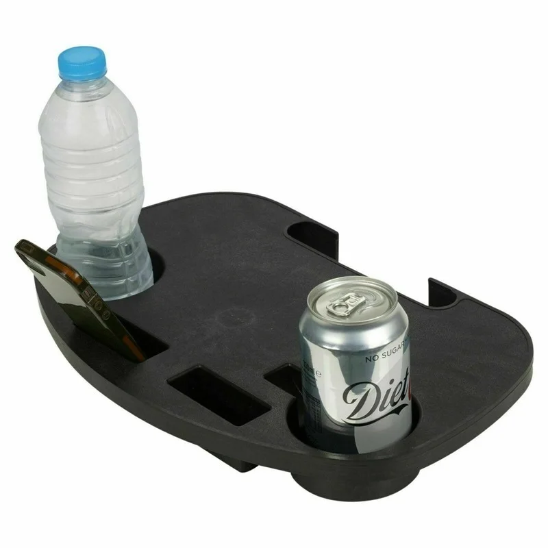 Bandeja accesorios pesca reclinable plegable con soporte bebidas - imagen 3