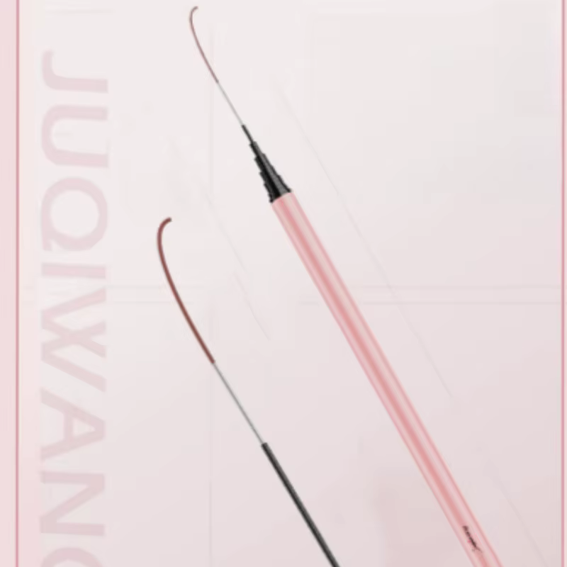 Caña telescópica infantil ultraligera – Fibra de carbono rosa - imagen 3