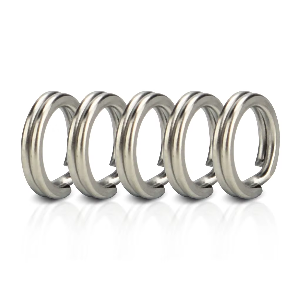 Anillos partidos de acero inoxidable para pesca en agua salada - imagen 2