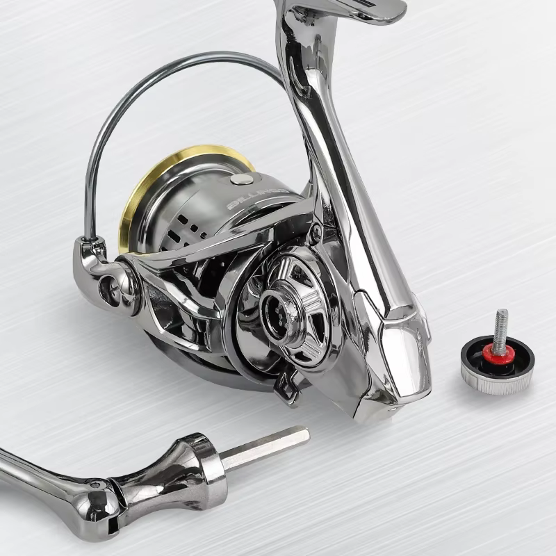 Carrete Basculante Poco Profundo Metal Arrastre 8KG - imagen 4