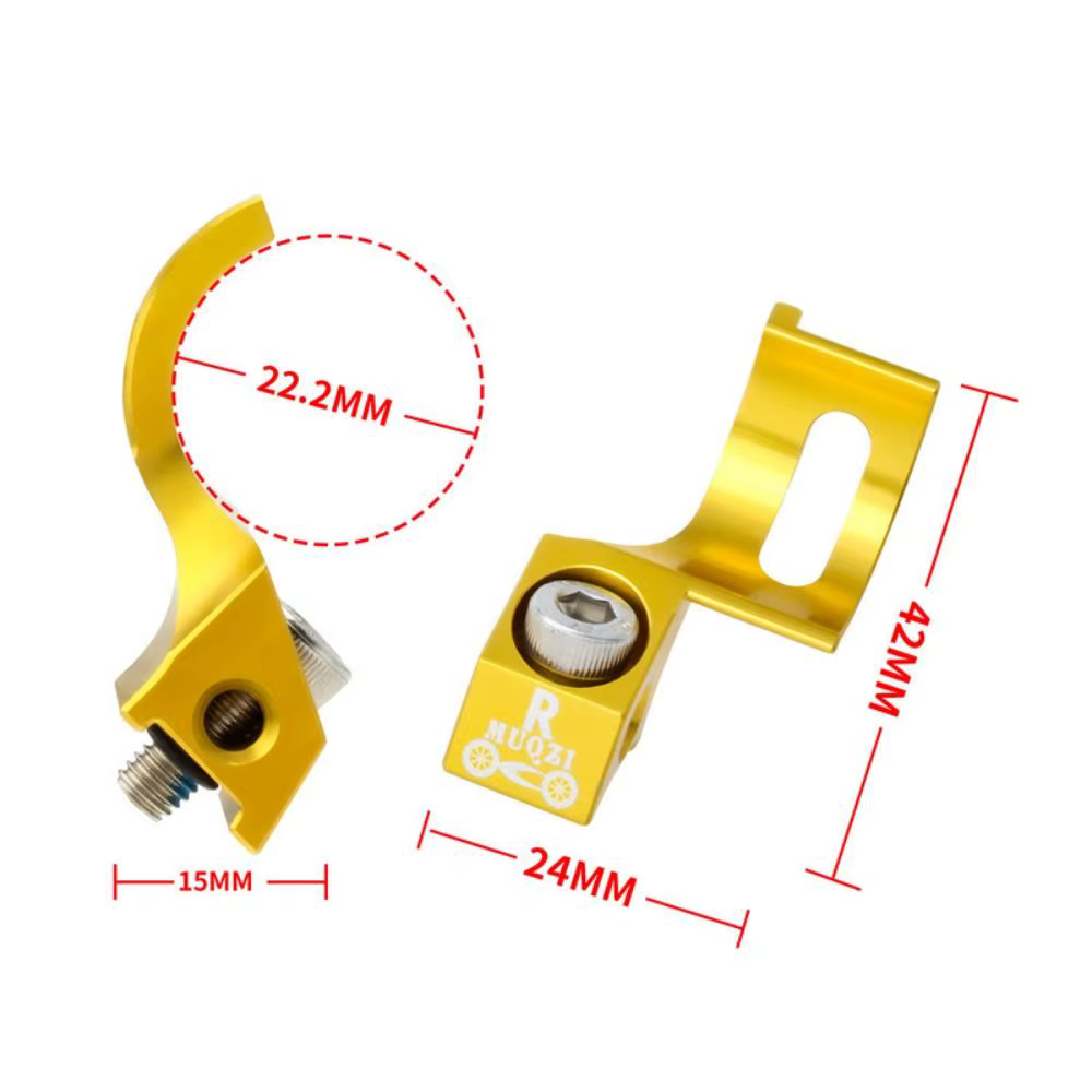 Adaptador de palancas de freno MTB de aluminio 22,2 mm Shimano/SRAM - imagen 5