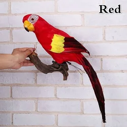 Loro Guacamayo artesanal de espuma para jardín