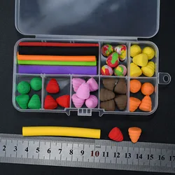 Señuelos para carpa flotantes de espuma EVA multicolor con formas