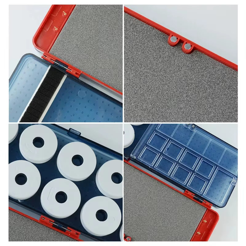 Caja flotante pesca multifuncional tablero bobinado sedal herramientas - imagen 4