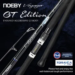 Caña Noeby Voyager GT Edition con portacarrete Fuji – Alta mar