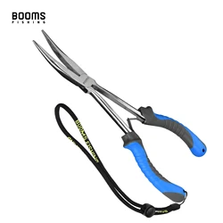 Alicates Punta Larga 11'' Booms Fishing F5 Acero Inoxidable