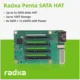 Radxa Penta SATA HAT para Raspberry Pi 5 y ROCK 5A discos SATA - imagen 2