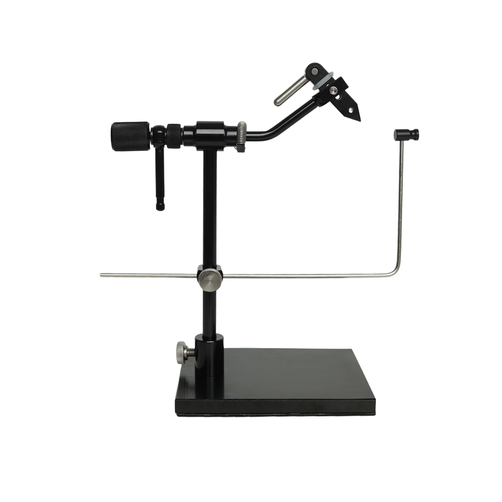 Torno de atado de moscas giratorio ajustable con base resistente - imagen 3