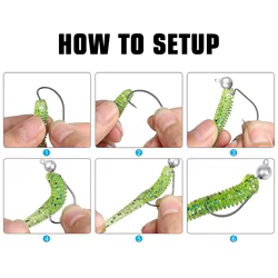 Jig Head Redondo Offset – Anzuelo de plomo para Swim Bait