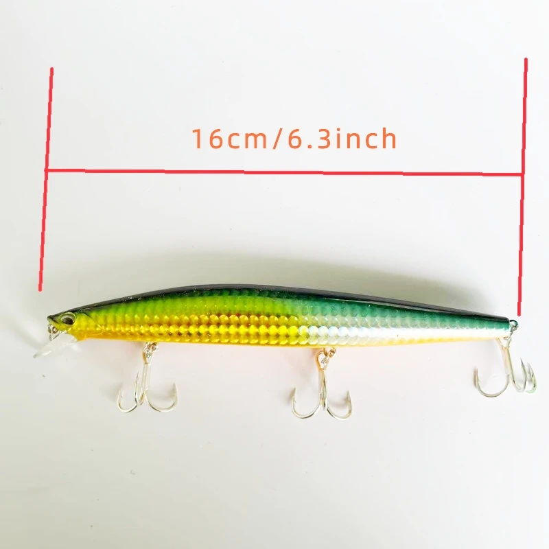 MEGAIMABASS Imaluya cebo flotante rodante vibrante para lubina - imagen 2