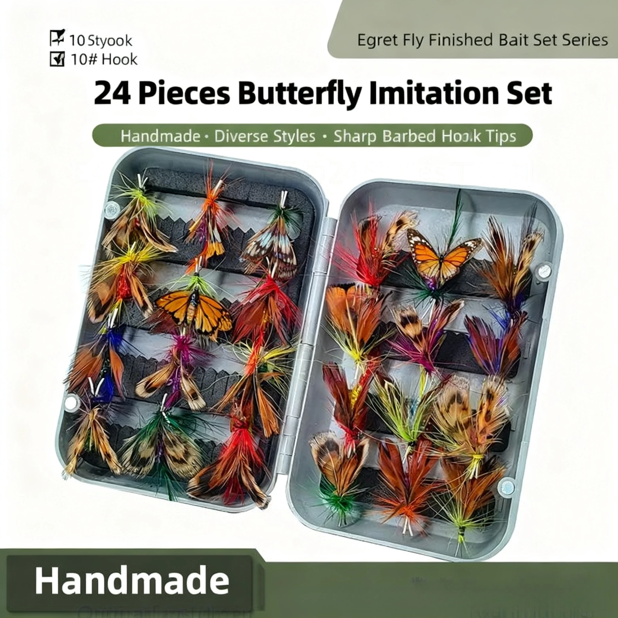 Cebo mosca insectos: mariposa, hormiga y microseñuelos de corriente - imagen 3