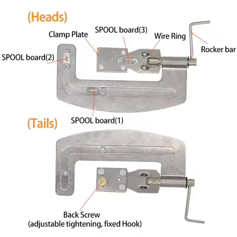 Anudador de anzuelos semiautomático portátil de acero inoxidable - imagen 5