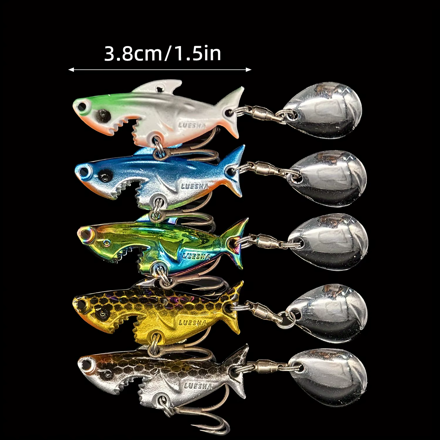 ANFS cuchara giratoria metal – Agua dulce y salada - imagen 4
