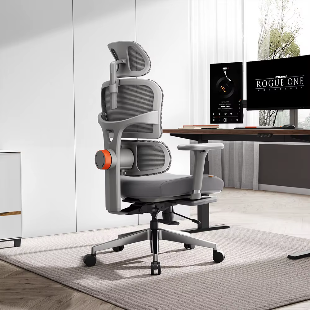 NEWTRAL NT002 — Silla ergonómica con soporte lumbar y reposapiés - imagen 5