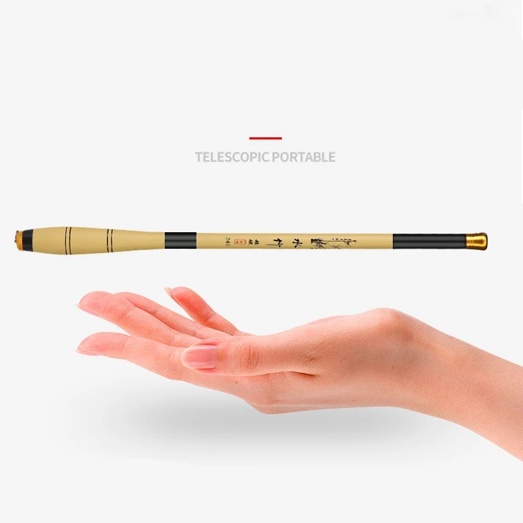 Caña telescópica fibra de carbono para pesca carpa - imagen 4