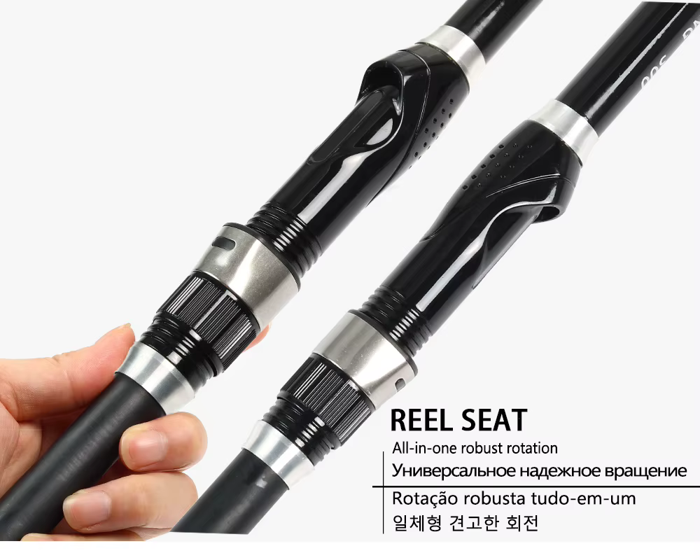 JOSBY Mini caña de pescar telescópica FRP – Ultraligera viaje - imagen 5