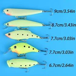 Señuelo Minnow Jerkbait equilibrado buceo lento Crank Wobbler