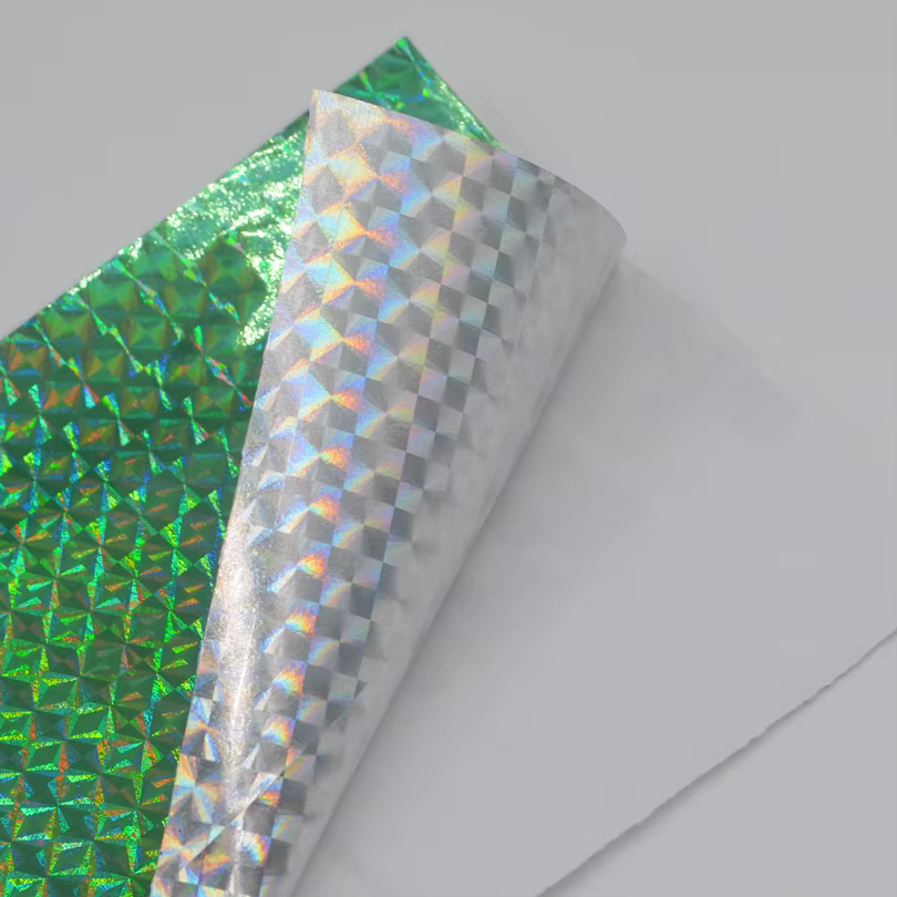Cinta Flash holográfica 10x20cm para atado de moscas - imagen 3