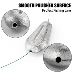 Plomos Inline para Surfcasting – Pesos sin rollo para mar y río